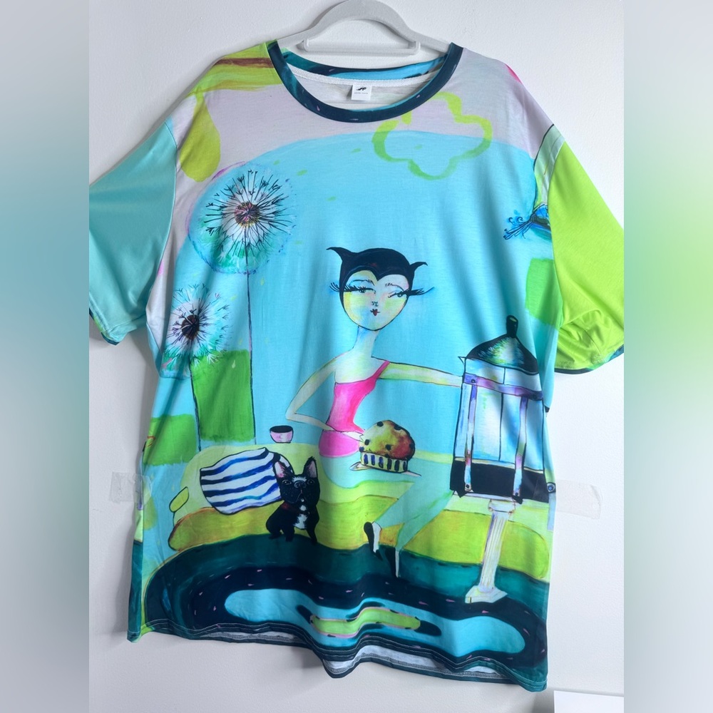 French bulldog shirt plus size